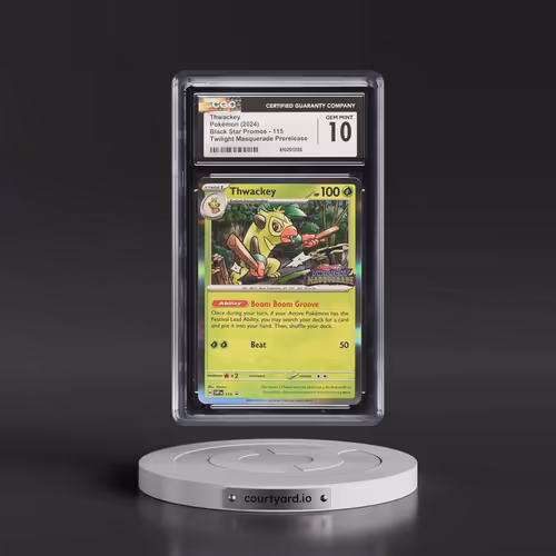 2023 Black Star Promos - Scarlet & Violet SVP EN #115 Thwackey - Twilight Masquerade Prerelease (Hol