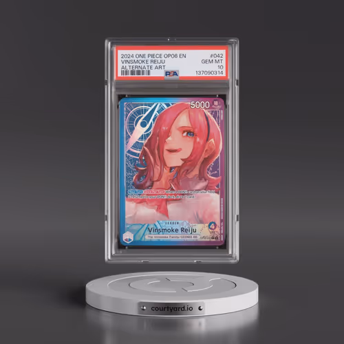 2024 One Piece Wings of the Captain #042 Vinsmoke Reiju - Alternate Art (PSA 10 GEM MINT)