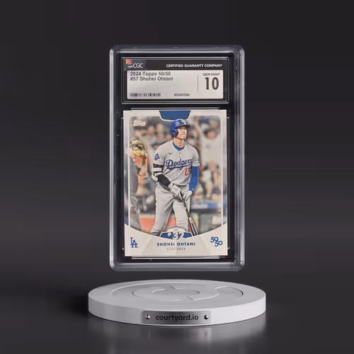 2024 Topps 50/50 Shohei Ohtani #57 Shohei Ohtani (CGC 10 GEM MINT)