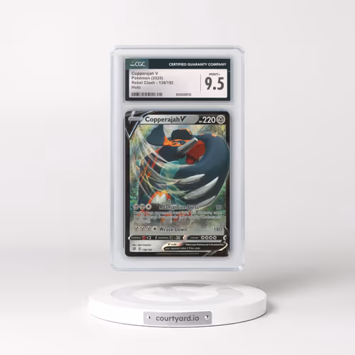 2020 Rebel Clash #136/192 Copperajah V - Holo (CGC 9.5 MINT+)