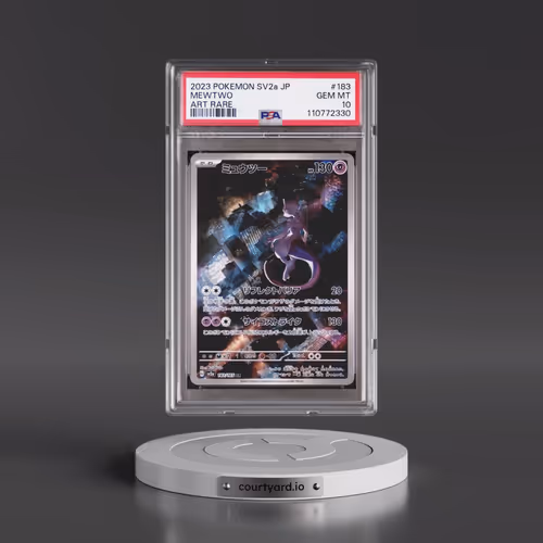 2023 Pokémon Sv2a-Pokemon 151 #183 Mewtwo - Art Rare (PSA 10 GEM MINT)