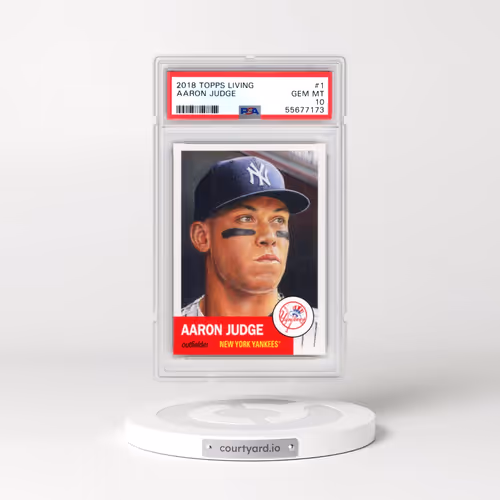 2018 Topps Living #1 Aaron Judge (PSA 10 GEM MINT)