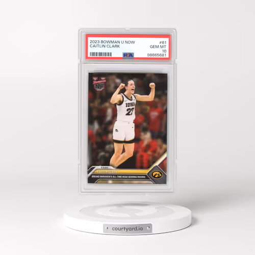 2023 Bowman U Now #61 Caitlin Clark (PSA 10 GEM MINT)
