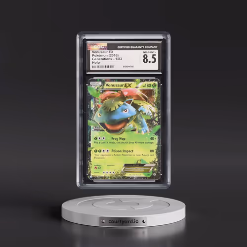 2016 Generations #1/83 Venusaur EX - Holo (CGC 8.5 NM-MT+)