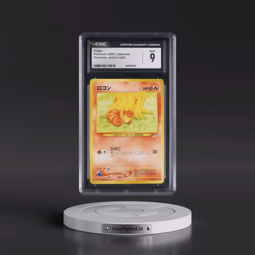 2001 Darkness, and to Light Vulpix (CGC 9 MINT)