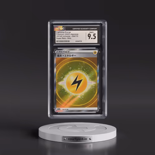 2022 VSTAR Universe #254/172 Lightning Energy - Super Rare Holo (Pokeballs and Energy Symbols) (CGC