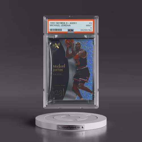 1997 Skybox E-X2001 #9 Michael Jordan (PSA 9 MINT)