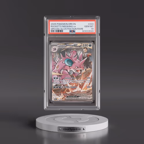 2025 Pokémon Dri EN-Destined Rivals #233 Team Rocket's Nidoking EX - Holo Special Illustration Rare