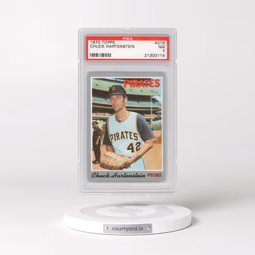 1970 Topps #216 Chuck Hartenstein (PSA 7 NM)