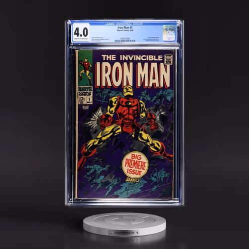Iron Man #1 CGC 4.0 Cream to Off-white Pages (Marvel Comics, 5/68) - Universal