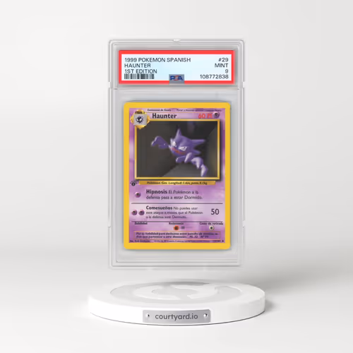 1999 Pokémon #29 Haunter - 1st Edition (PSA 9 MINT)