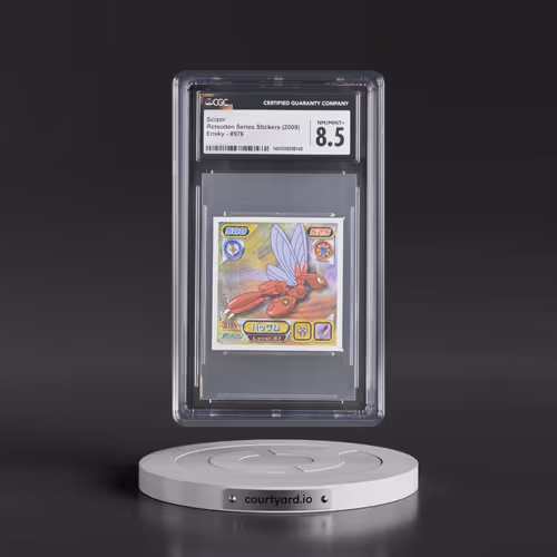 2009 Retsuden Series Stickers (2009) - Japanese #976 Scizor (CGC 8.5 NM-MT+)
