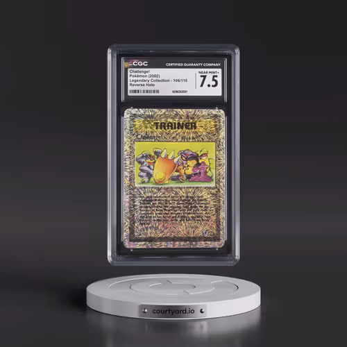 2002 Legendary Collection #106/110 Challenge! - Reverse Holo (CGC 7.5 NM+)