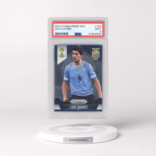 2014 Panini Prizm World Cup #194 Luis Suarez (PSA 9 MINT)