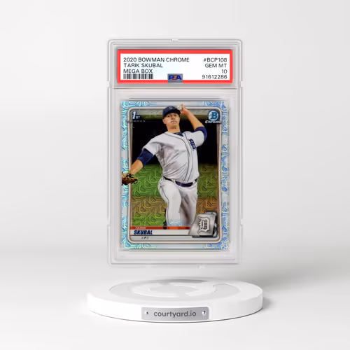 2020 Bowman Chrome Mega Box #BCP108 Tarik Skubal (PSA 10 GEM MINT)