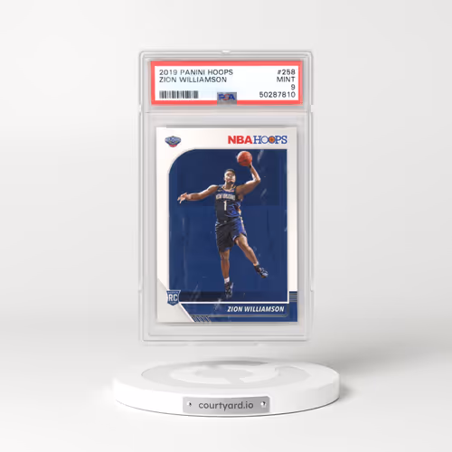 2019 Panini Hoops #258 Zion Williamson (PSA 9 MINT)