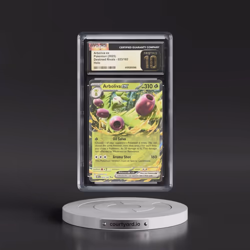 2025 Destined Rivals - DRI EN #023/182 Arboliva ex - Holo (CGC 10 PRISTINE)