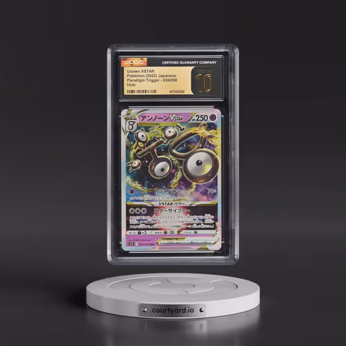 2022 Paradigm Trigger #036/098 Unown VSTAR - Holo (CGC 10 PRISTINE)