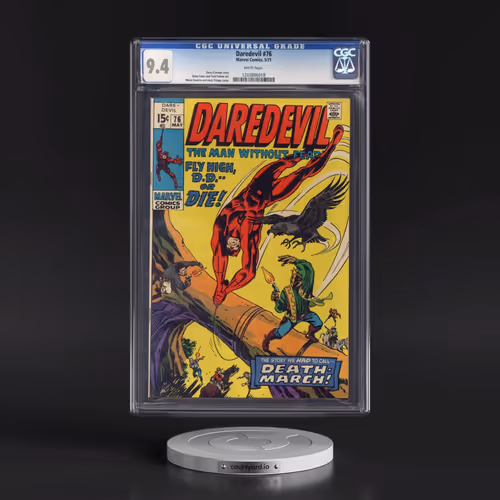 Daredevil #76 CGC 9.4 White Pages (Marvel Comics, 5/71) - Universal