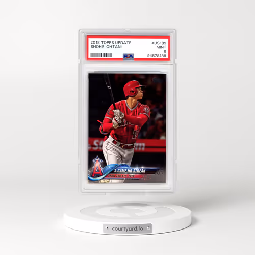 2018 Topps Update #US189 Shohei Ohtani (PSA 9 MINT)
