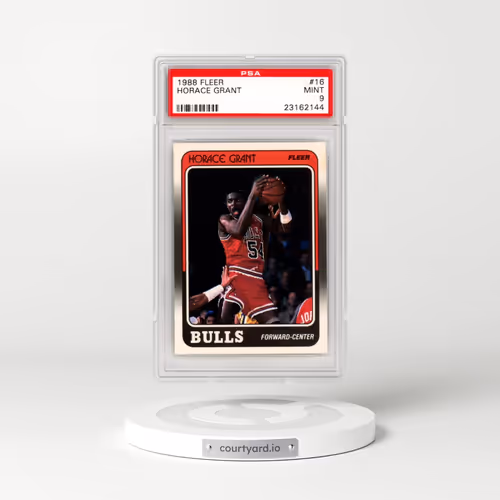 1988 Fleer #16 Horace Grant (PSA 9 MINT)