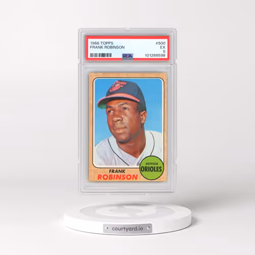 1968 Topps #500 Frank Robinson (PSA 5 EX)