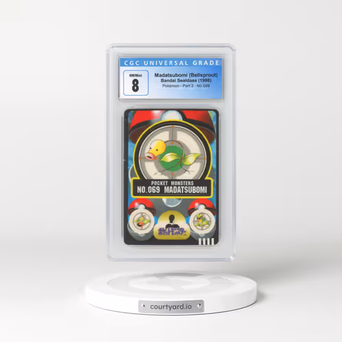 1998 Pokémon - Part 3 #069 Madatsubomi (Bellsprout) (CGC 8 NM-MT)