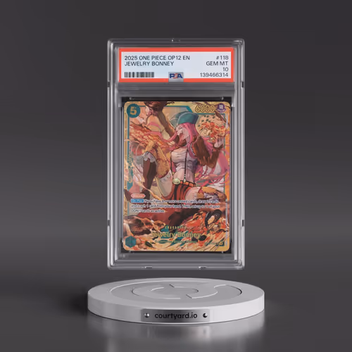 2025 One Piece OP12-Legacy of the Master #118 Jewelry Bonney (PSA 10 GEM MINT)