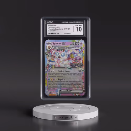 2024 Prismatic Evolutions - PRE EN #041/131 Sylveon ex - Surprise Box (Prismatic Evolutions Stamp) (