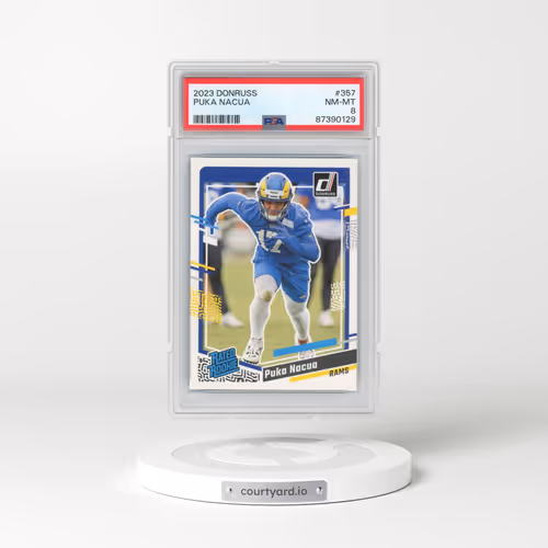 2023 Panini Donruss #357 Puka Nacua (PSA 8 NM-MT)