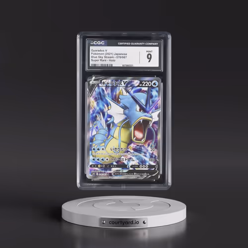 2021 Blue Sky Stream #070/067 Gyarados V - Super Rare Holo (CGC 9 MINT)