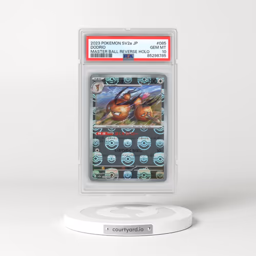 2023 Pokémon Sv2a-Pokemon 151 #085 Dodrio - Reverse Holo Master Ball (PSA 10 GEM MINT)