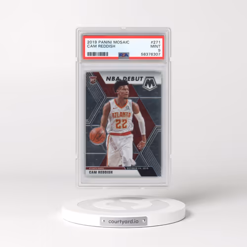 2019 Panini Mosaic #271 Cam Reddish (PSA 9 MINT)