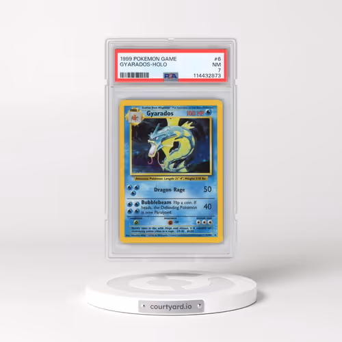 1999 Pokémon Game #6 Gyarados - Holo (PSA 7 NM)