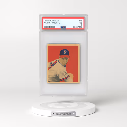 1949 Bowman #46 Robin Roberts (PSA 3 VG)