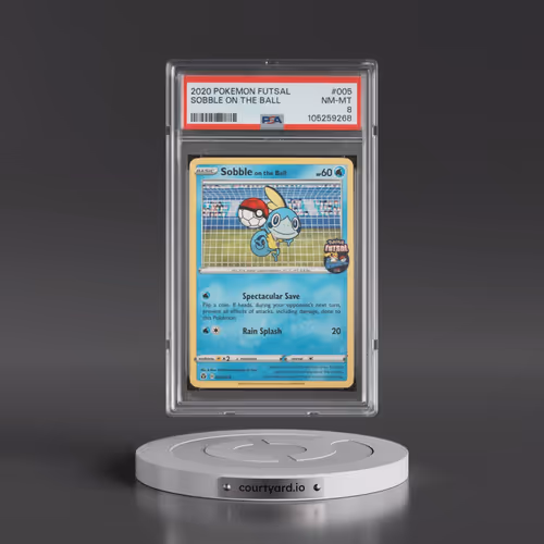 2020 Pokémon Futsal #005 Sobble on the Ball (PSA 8 NM-MT)