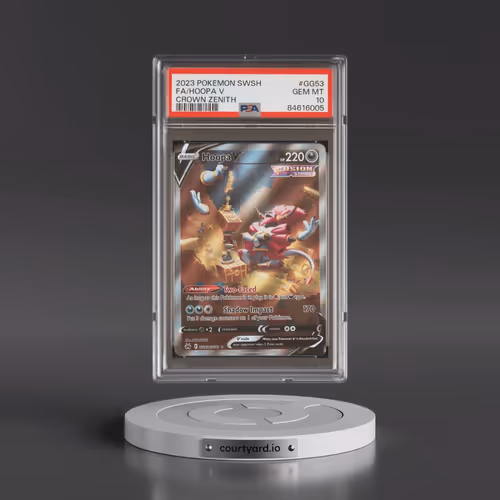 2023 Pokémon Sword and Shield Crown Zenith #GG53 Hoopa V - Holo Full Art (PSA 10 GEM MINT)