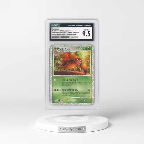 2023 Japanese Trading Card Game Classic #5 Parasect - Holo (CGC 9.5 MINT+)