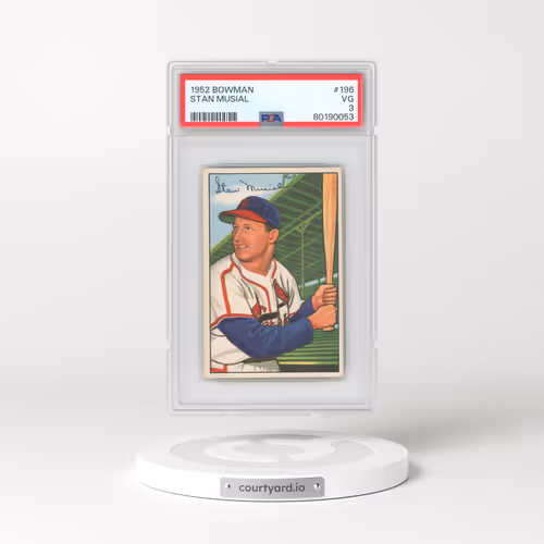 1952 Bowman #196 Stan Musial (PSA 3 VG)