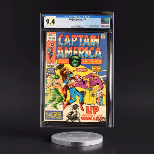 Captain America #130 CGC 9.4 Off-white to White Pages (Marvel Comics, 10/70) - Universal