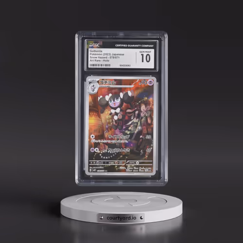 2023 Pokémon Sv2p-Snow Hazard #078 Gothorita - Art Rare (CGC 10 GEM MINT)