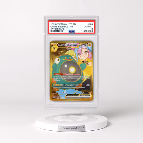 2025 Pokémon Jtg EN-Journey Together #188 Iono's Bellibolt EX - Holo Hyper Rare (PSA 10 GEM MINT)