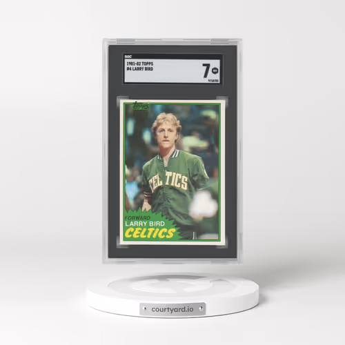 1981 Topps #4 Larry Bird (SGC 7 NM)