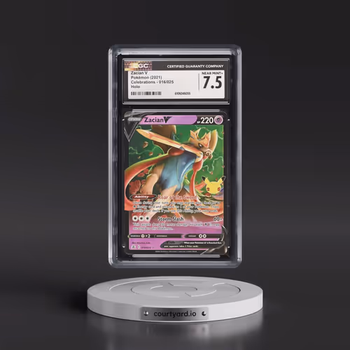 2021 Celebrations #016/025 Zacian V - Holo (CGC 7.5 NM+)