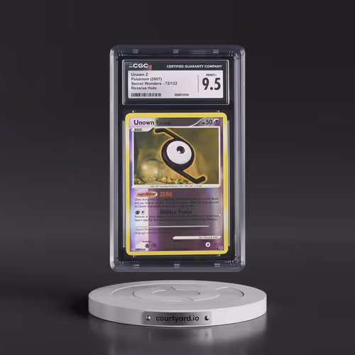 2007 Secret Wonders #72/132 Unown Z - Reverse Holo (CGC 9.5 MINT+)