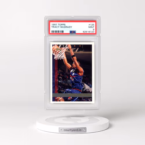 1997 Topps #125 Tracy McGrady (PSA 9 MINT)