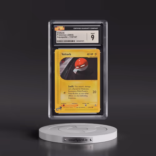 2003 Aquapolis #115/147 Voltorb (CGC 9 MINT)