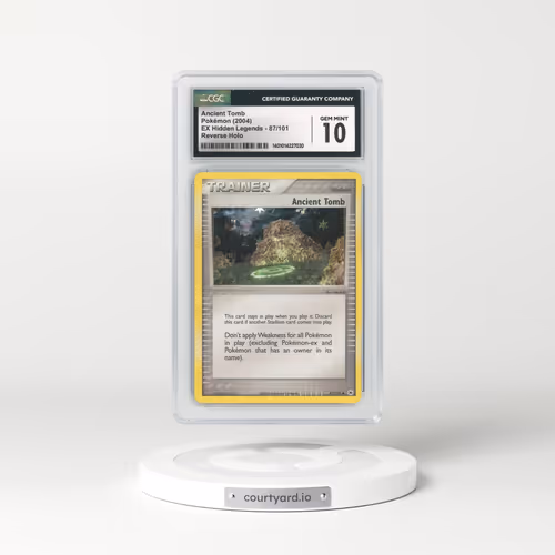 2004 EX Hidden Legends #87 Ancient Tomb - Holo (CGC 10 GEM MINT)