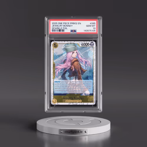 2025 One Piece PRB02-Premium Booster -One Piece Card the Best- Vol.2 #085 Jewelry Bonney - Sparkle F