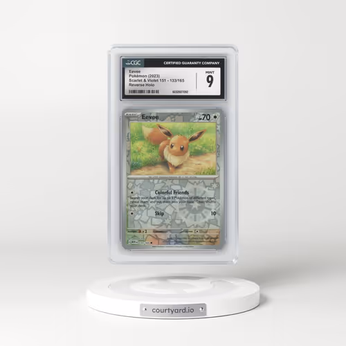 2023 Scarlet & Violet 151 - MEW EN #133/165 Eevee - Reverse Holo (CGC 9 MINT)